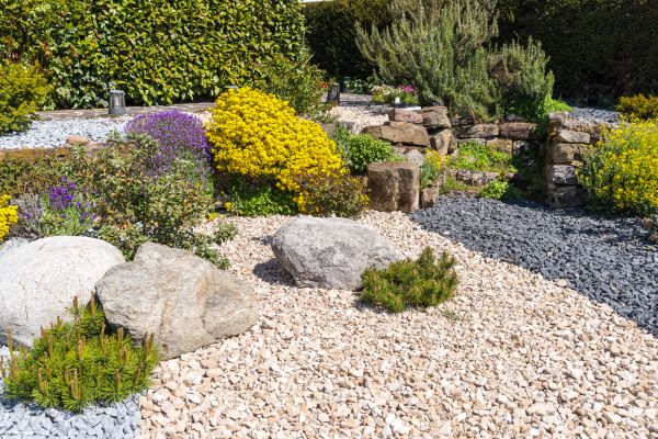 Decorative Gravel Installation in Johnstown