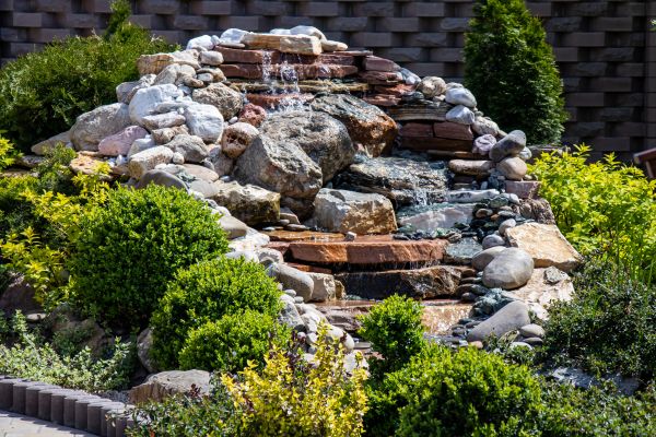 River Rock Landscaping in Johnstown