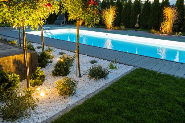 Pool Landscaping Service in Johnstown