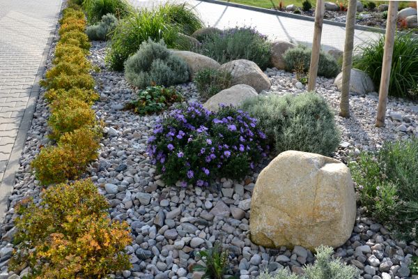 Decorative Rock Installation in Johnstown
