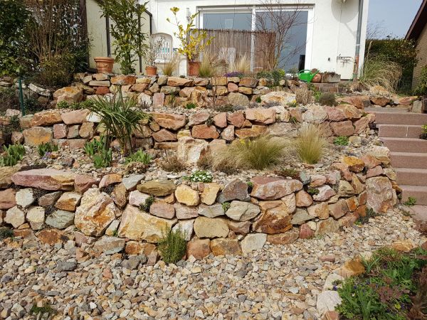 Rock Garden Construction in Johnstown