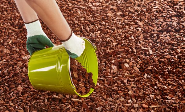 Wood Chip Landscaping in Johnstown