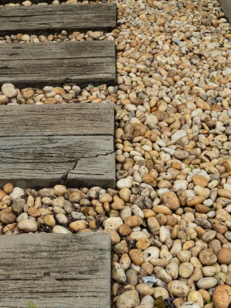 Pea Rock Installation in Johnstown