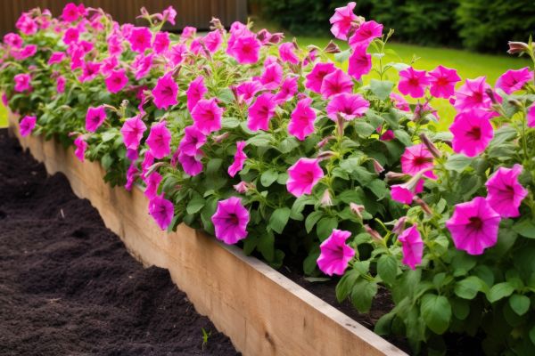 Raised Flower Bed Installation in Johnstown